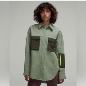 Lululemon Grid Fleece Hiking Overshirt
